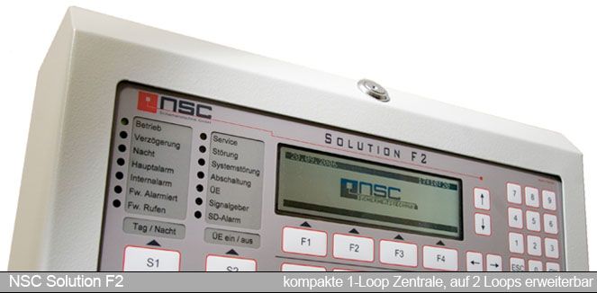 Brandmeldezentralen NSC Solution F1/F2