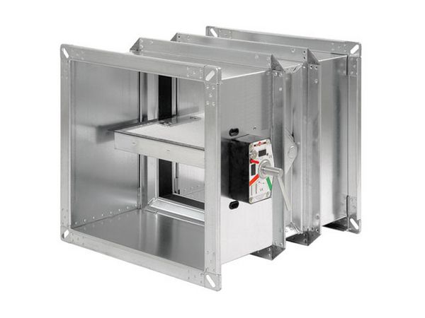 Brandschutzklappe, rechteckig