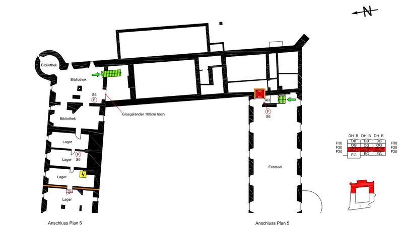 Brandschutzplan – Beispiel 2
