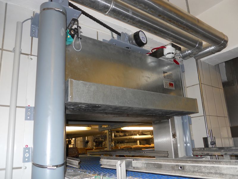 Abschluss bei ungetrennter Fördertechnik